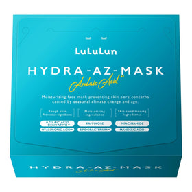 LuLuLun Hydra AZ-Mask Sheet Mask 28st med niacinamid, azelainsyra och hyaluronsyra.