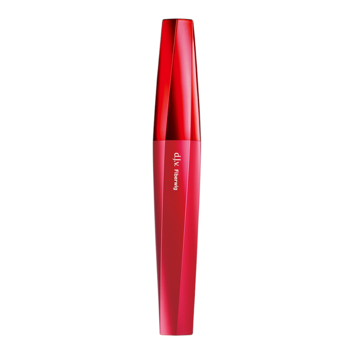 Fiberwig Dramatic Length mascara med böjd borste som bygger längd med fibrer.