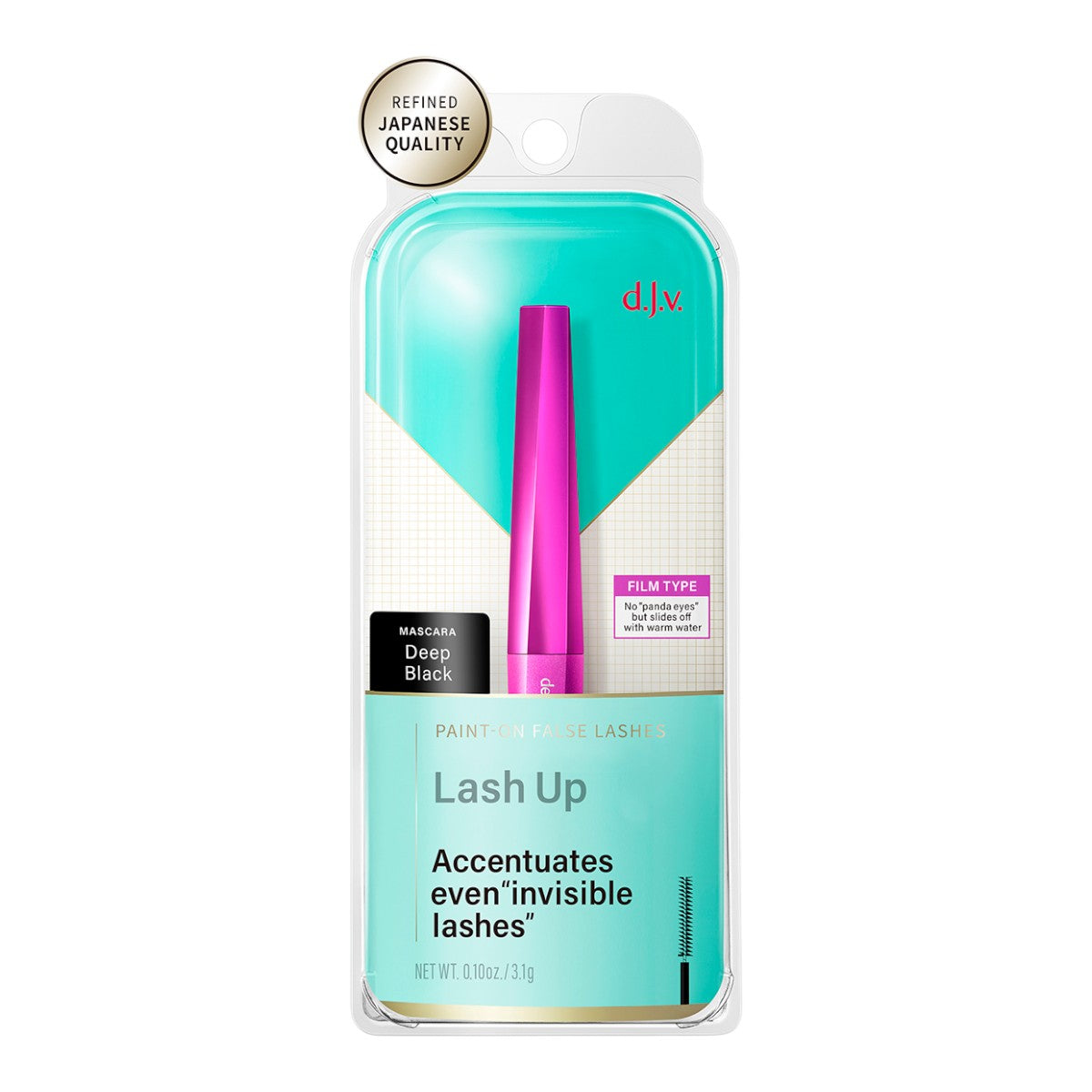 Fiberwig Lash Up Accentuate mascara i turkos förpackning för definierade fransar.