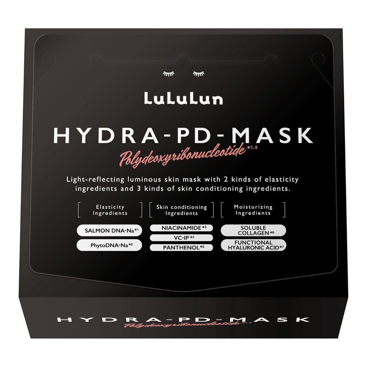LuLuLun Hydra-PDRN med två typer av PDRN, en från lax och en från Panax Ginseng Root Extract.